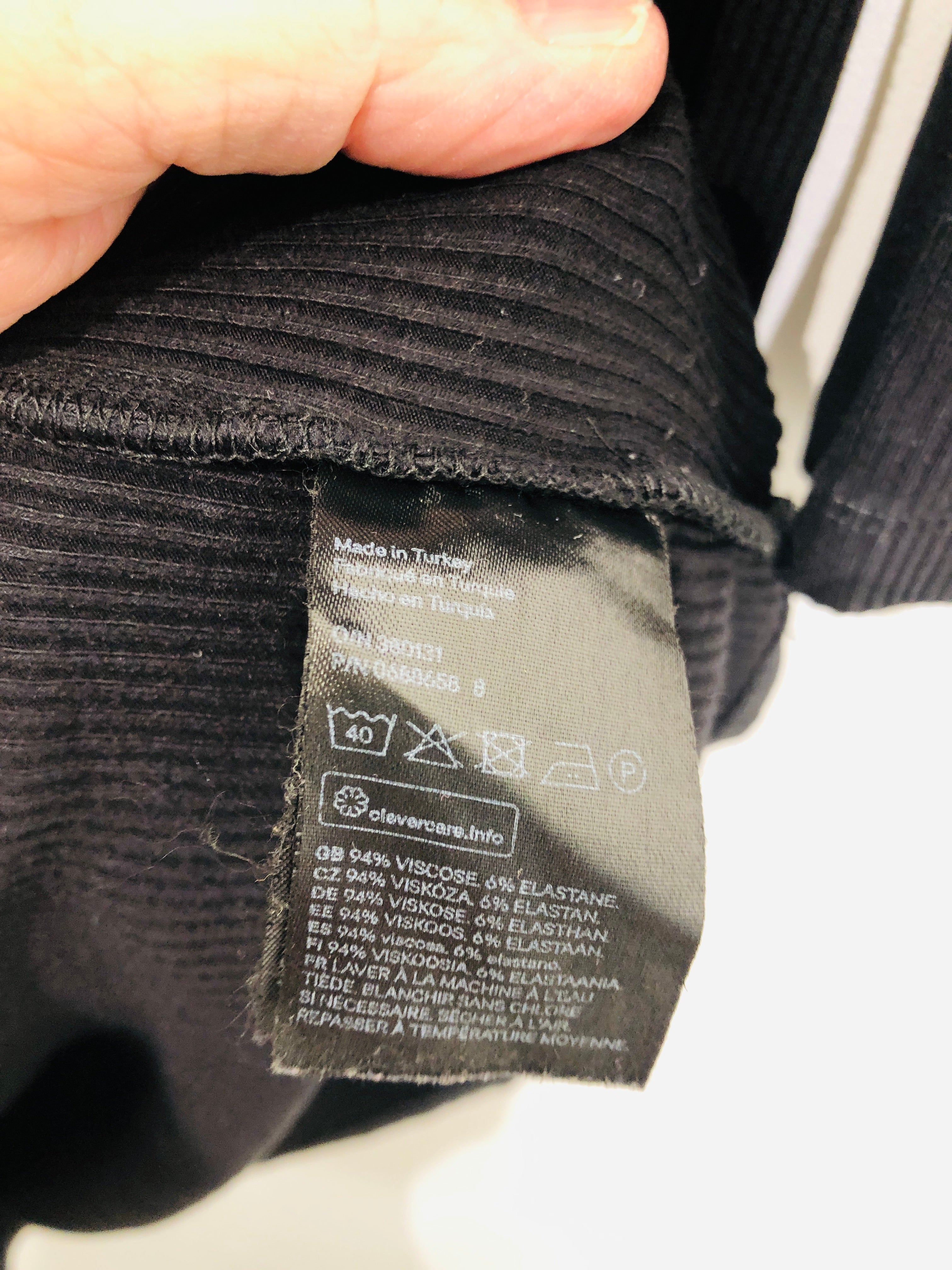 H&M Basic Kjole